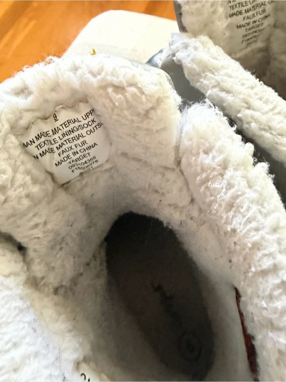 Cat & Jack White Plush-Lined Kids Winter Boots! 9T